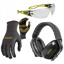 STANLEY SYCOMBOKIT PPE kit (earmuffs, safety glasses, nitrile gloves x 2)