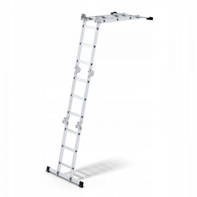 2. AWTOOLS Multifunctional aluminum ladder 4x3