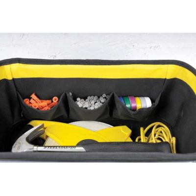 4. Stanley Tool Box 1-96-193 Plastic Black, Yellow