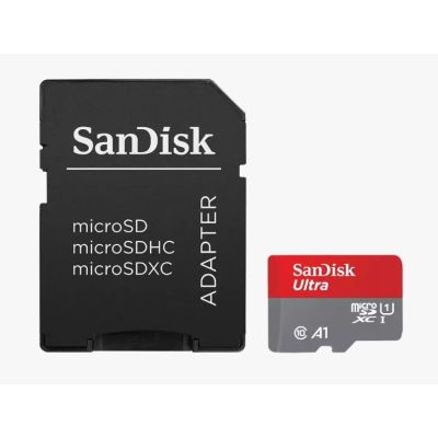 2. SANDISK ULTRA microSDXC 64GB 140MB/s+ SD ADAPTER