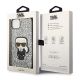 8. Karl Lagerfeld KLHCP14MGFKPG iPhone 14 Plus 6.7 "hardcase silver / silver Glitter Flakes Ikonik