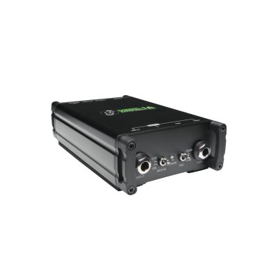 Mackie MDB-1A - Active direct box - Bass guitar - Synthesizer - Schwarz - 20 - 20000 Hz - 330000 Ohm - 24-48