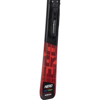 9. ROSSIGNOL HERO JR 100-140 KID4 ski set