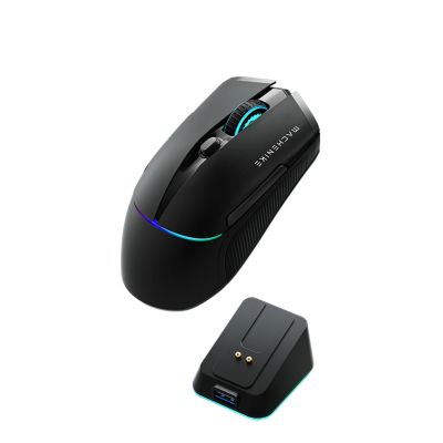 3. Machenike L8 Pro Wireless Gaming Mouse with Charging Station - Black