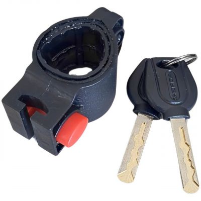 2. Gerda Grey Flex 1500/10V Bicycle Lock OSFL0150010 B3V2XP