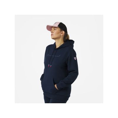 10. Rossignol W LOGO SWEAT HOOD FL navy blue