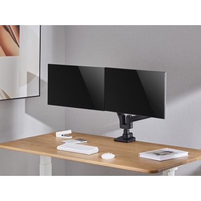 4. Desk Mount 17"-35"/2TFT 360° Gas Spring 20Kg Retail