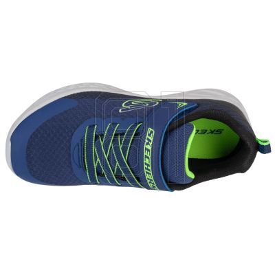 3. Skechers Microspec II - Zovrix 403924L-NBLM Navy Blue 27
