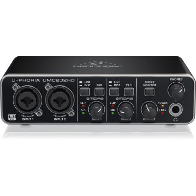 7. Behringer UMC202HD - USB audio interface