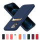 11. Card Case Silicone Wallet Case with Card Slot Documents for Samsung Galaxy S21 Ultra 5G Red