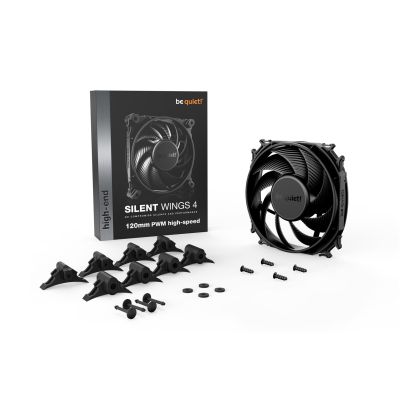 BE QUIET FAN! SILENT WINGS 4 120mm PWM High