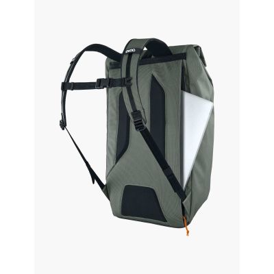 5. EVOC Duffle Backpack 26 dark olive - black