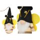 6. BLACK BEE GNOME 20CM PENDANT SPRING DECORATION