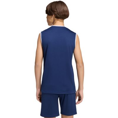 6. adidas Entrada 26 Sleeveless Jersey Kids' Shirt Navy KB3936