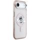 4. Karl Lagerfeld IML Choupette Sketch Logo MagSafe Case for iPhone 17 Air - Pink