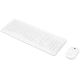 3. Lenovo | Wireless Keyboard and Mouse Combo | 510 | White | Keyboard and mouse combo | 2.4GHz wireless connectivity via Nano USB | Batteries included | English | White