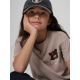 3. Girls' regular printed T-shirt 4F 4FJKAW26TTSHF4424-83S