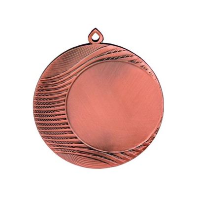 9. Bronze medal overall with space for a 50 mm emblem - steel medal
