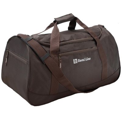 3. A3043 Brown Sports Bag SEMI LINE