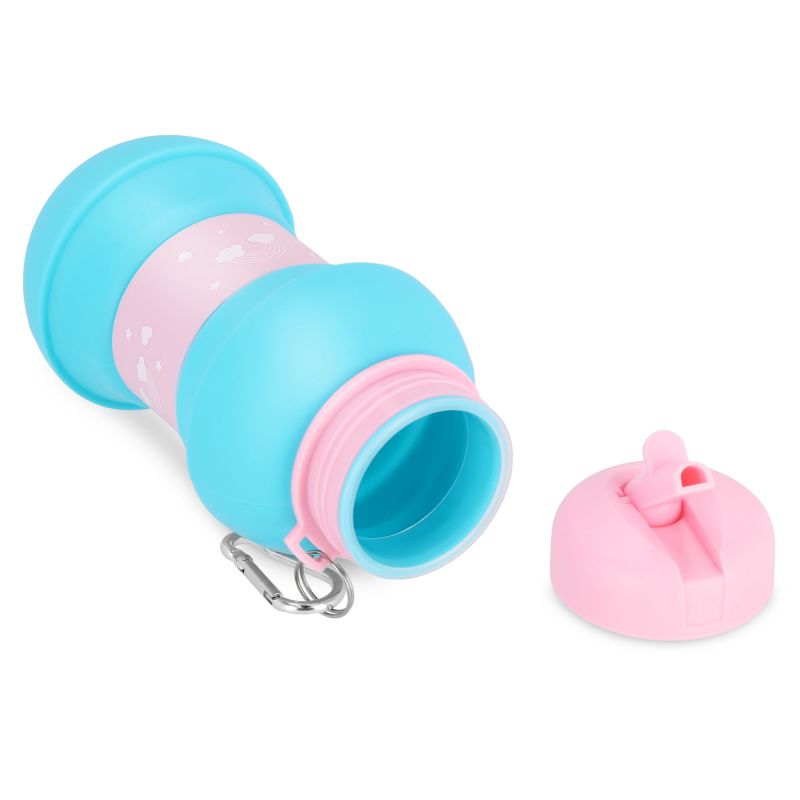 4. Spokey Cort Silicone Collapsible Bottle 942209