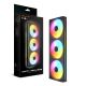 5. COUGAR CF-UN360RB-RGB Computer Case 12 cm Fan Black