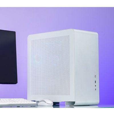 19. Jonsbo U4 Pro Mesh Midi-Tower - White