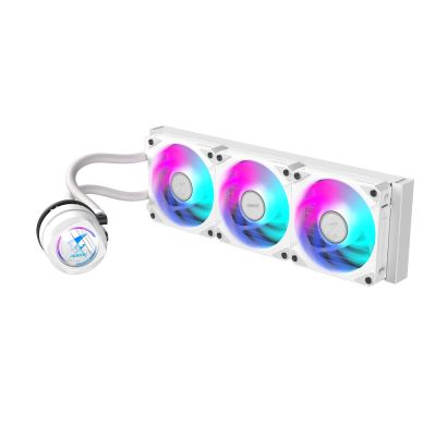 3. GIGABYTE AORUS WATERFORCE II 360 ICE Processor All-in-One Liquid Cooler 12cm White