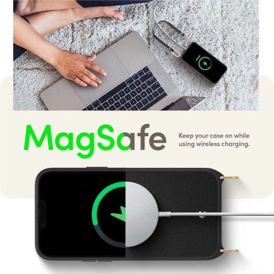 10. Spigen Cyrill Classic Charm Mag Case with MagSafe for iPhone 14 Plus - Black