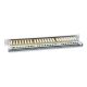 4. Equipment 19" Patch Panel 48xRJ45 Cat6a FTP 1U 500MHz RAL7035