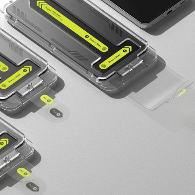 4. Ringke Easy Slide 2-pack tempered glass for Samsung Galaxy A56 5G - transparent