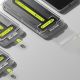 4. Ringke Easy Slide 2-pack tempered glass for Samsung Galaxy A56 5G - transparent