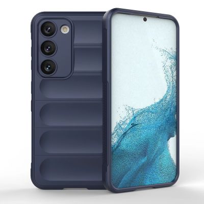 16. Magic Shield Case for Samsung Galaxy S23+ flexible armored cover blue