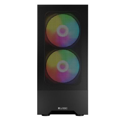 7. LOGIC ARYA ARGB MIDI USB 3.0 BLACK HOUSING