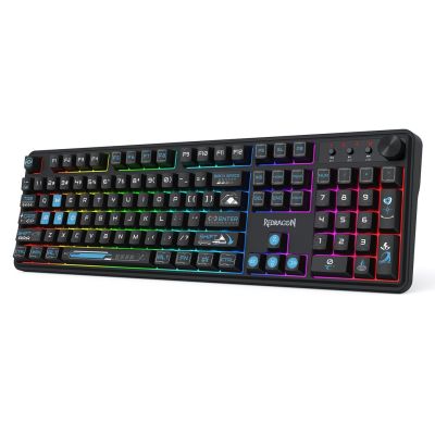 3. REDRAGON K526BB-WL Keyboard Black