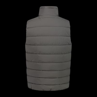 3. CMP men's insulated vest, winter sports vest, gray (34K0757/E910)