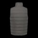 3. CMP men's insulated vest, winter sports vest, gray (34K0757/E910)