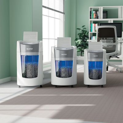 9. Leitz IQ OptiMax Home Office 225 shredder, 15l, P5, 6 sheets, Automatic Start/Stop, Reverse function, Rotating bin - 33% more shred capacity