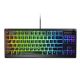 7. SteelSeries Apex 3 Tenkeyless Gaming Keyboard RGB LED Light American Wired Whisper-Quiet Switches