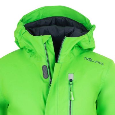 3. Trollkids Kids Hallingdal Jacket Outdoor Waterproof Jacket Multicolor (226-304)
