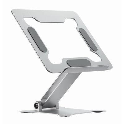 19. GEMBIRD FOLDABLE NOTEBOOK STAND 15.6" SILVER