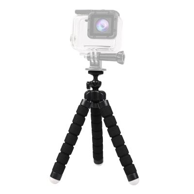 8. Eleastic tripod for a phone and a selfie camera