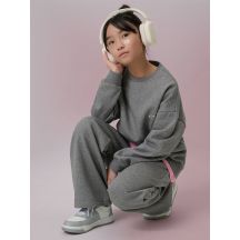 Girls' loose sweatshirt without hood 4F 4FJRSS26TSWSF2624-25M