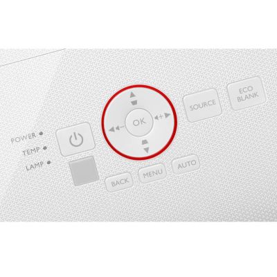 6. BenQ TH671ST 9H.JGY77.13E Short Throw Projector (DLP; 1080p (1920x1080); 3000 ANSI; 10000:1)