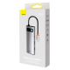 5. Baseus Metal Gleam Series multifunctional USB HUB 7in1 Type C HDMI TF PD card reader gray (WKWG020113)
