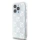 2. DKNY Liquid Glitter Multilogo case for iPhone 15 Pro - white