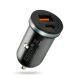 EVERACTIVE CAR CHARGER 1X USB + 1X USB-C 35W QC 3.0 PD BLACK CC-30Q