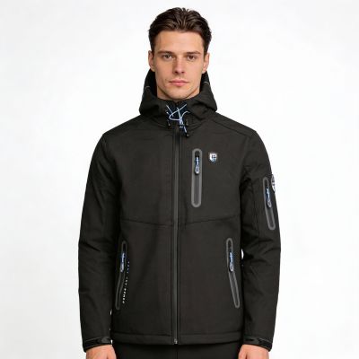 7. Geographical Norway Taxillus DB 056 M WY9224H/GN-Black Softshell Jacket