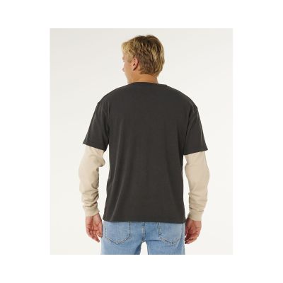 2. RIP CURL Inner Visions Smashed L/S Tee Black