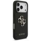 4. Guess Grained Big 4G & Classic Logo case for iPhone 17 Pro - black