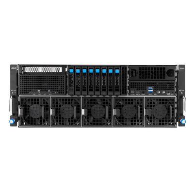 3. Asus Rack Platform (4U) ESC8000A-E13P AMD EPYC 9005 (8xNVMe, 2xM.2, 2x10Gbe, IPMI, 3200W)